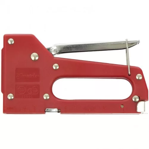 MTX kárpit tűzőgép műanyag,  kapocs típusa: 53 4-8mm