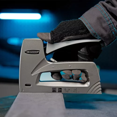 GROSS ALU házas tűzőgép, 140, 300 típusú kapocs, PROFESSIONAL