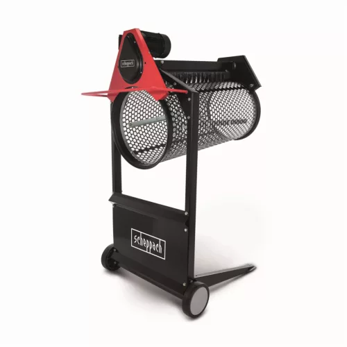 Scheppach RS 400 elektromos rostagép (dobrosta) 360 W, 3 m³/óra, 20/10 mm rostával
