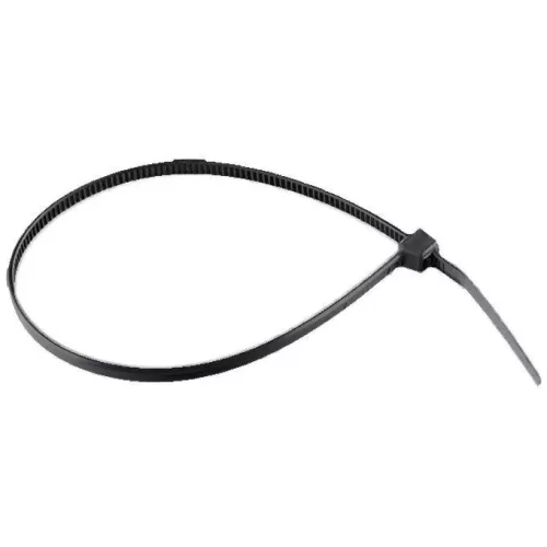 MTX 150x2,5mm 100 db fekete kábelkötegelő