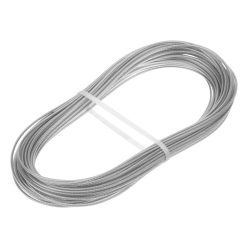 MTX 2.5mmX 20m acél sodrony átlátszó polimer bevonattal