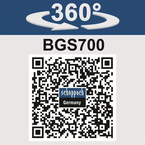 Scheppach BGS 700 kombinált csiszológép 370 W – köszörűkorong és 686x50 mm csiszolószalag