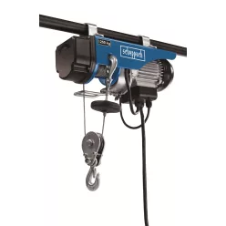   Scheppach HRS 250 elektromos drótköteles csörlő 250 kg, 530 W, 12 m emelés, 10,9 kg