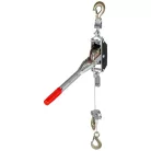 MTX karos drótköteles csörlő 2 T húzás, 0,8 T emelés, 2,2m, 1 racsnis