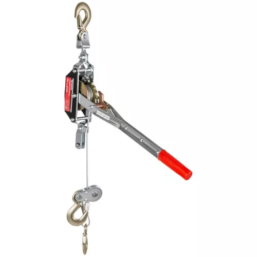 MTX karos drótköteles csörlő 2 T húzás, 0,8 T emelés, 2,2m, 1 racsnis