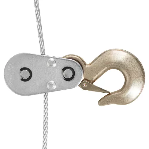 MTX karos drótköteles csörlő 2 T húzás, 0,8 T emelés, 2,2m, 1 racsnis