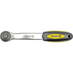 VOREL Racsnis hajtószár 1/4" 150 mm 72T CrV