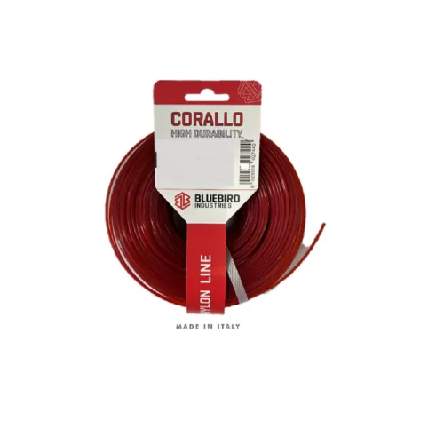 BLUEBIRD 2,4mm 100m CORALLO fűkasza damil csillag profil Professional