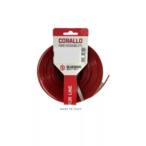 BLUEBIRD 2,4mm 15m CORALLO fűkasza damil négyzet profil Professional