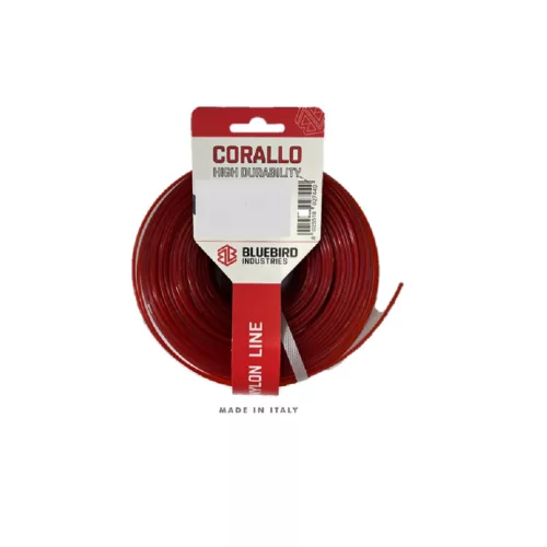 BLUEBIRD 3,3mm 15m CORALLO fűkasza damil négyzet profil Professional