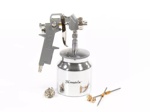 MTX V 0,75L Festékszóró 1.2-1.5-1.8mm szemcsenagyság, alsó tartály