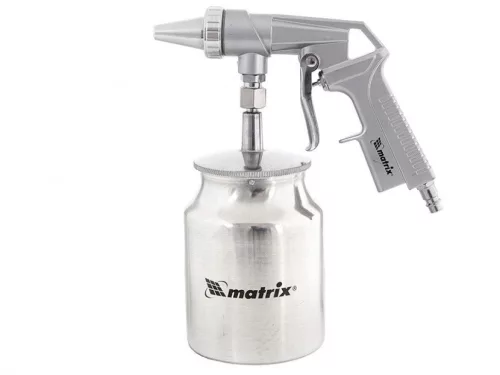 MTX 1L Homokszóró pneumatikus 6mm szemcsenagyság, alsó tartály