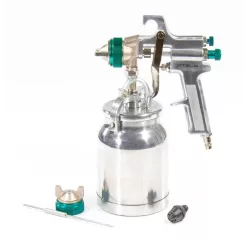   STELS Festékszóró 1L 1,8-2mm fúvóka AS 702 HP  professzionális, alsó tartály