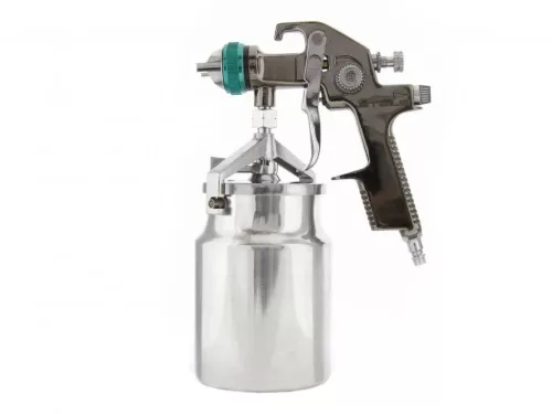 STELS Festékszóró  AS 802 HVLP, professzionális, alsó tartály, fúvóka 1,4 mm