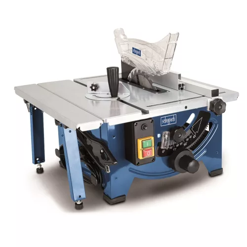 Scheppach HS 80 asztali körfűrész 1200 W, 210 mm, 48 mm vágásmélység, bővíthető asztallal