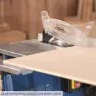 Scheppach HS 80 asztali körfűrész 1200 W, 210 mm, 48 mm vágásmélység, bővíthető asztallal