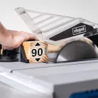 Scheppach HS 105 asztali körfűrész 2000 W, 254 mm, 90 mm vágásmélység, asztaltoldattal