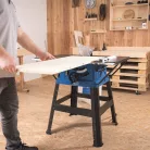 Scheppach HS 254 asztali körfűrész 2200 W, 254 mm, 85 mm vágás + ajándék 48 fogú lap