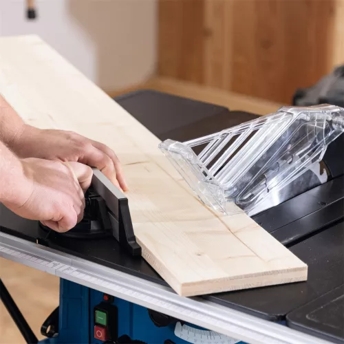 Scheppach HS 254 asztali körfűrész 2200 W, 254 mm, 85 mm vágás + ajándék 48 fogú lap