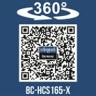 Scheppach BC-HCS165-X akkus körfűrész 20 V, 165 mm, 55 mm vágás, szénkefe nélküli
