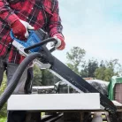 Scheppach AZE 430 aligátorfűrész (orrfűrész) 1500 W, 430 mm vágáshossz, építőanyaghoz