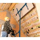 Scheppach TBL 400 gipszkartonlap emelő 3,35 m, 68 kg, 60°-ig dönthető