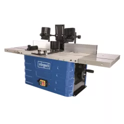   Scheppach HF 50 asztali marógép (felsőmaró asztal) 1500 W, 11 500–24 000 1/perc