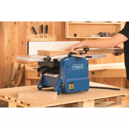 Scheppach HMS 1070 gyalu- és vastagológép 1500 W, 254 mm, 120 mm magasságig, 26 kg
