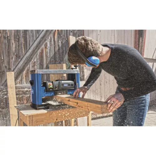 Scheppach PLM 1800 asztali vastagoló gyalugép 1500 W, 330 mm szélesség, 152 mm magasság