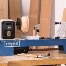 Scheppach DM 500 T faeszterga 500 mm csúcstávolság, 350 mm átmérő, 4 fokozat, indukciós