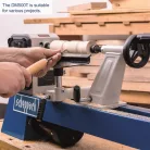 Scheppach DM 500 T faeszterga 500 mm csúcstávolság, 350 mm átmérő, 4 fokozat, indukciós