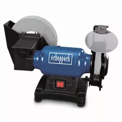   Scheppach BG 200 W száraz-nedves köszörű 250 W, 200 mm nedves és 150 mm száraz koronggal