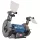 Scheppach SM 150 LB kettős csiszoló 400 W, 150 mm korong és acélkefe, LED-világítással