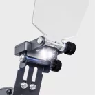 Scheppach SM 150 LB kettős csiszoló 400 W, 150 mm korong és acélkefe, LED-világítással