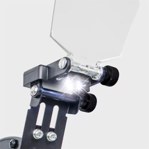 Scheppach SM 150 LB kettős csiszoló 400 W, 150 mm korong és acélkefe, LED-világítással