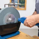 Scheppach Tiger 7000s nedves élezőrendszer 250 mm koronggal, fenőbőrrel, vezetőperselyekkel