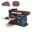 Scheppach BTS 900 asztali szalag- és tárcsás csiszoló 370 W, 150 mm korong, 100x915 szalag
