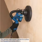Scheppach DS 930 falcsiszoló zsiráf 710 W, 225 mm, teleszkópos, deltafejjel és 24 papírral