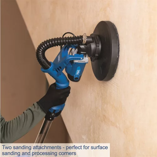 Scheppach DS 930 falcsiszoló zsiráf 710 W, 225 mm, teleszkópos, deltafejjel és 24 papírral