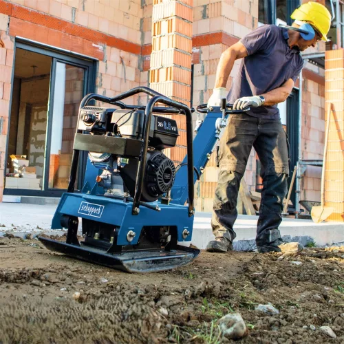 Scheppach HP 3000s kétirányú lapvibrátor 162 kg, 30,5 kN, 50 cm tömörítési mélység, 9 LE