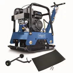   Scheppach HP 2500s kétirányú lapvibrátor 125 kg, 30 kN, 40 cm tömörítési mélység, 6,5 LE