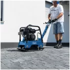 Scheppach HP 2500s kétirányú lapvibrátor 125 kg, 30 kN, 40 cm tömörítési mélység, 6,5 LE