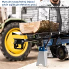 Scheppach HL 760 LS elektromos rönkhasító 7 t, 52 cm, állvánnyal, VARIO rendszerrel