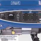 Scheppach SG 2700 benzinmotoros áramfejlesztő 2200 W, AVR, 15 l tank, 12 óra üzemidő