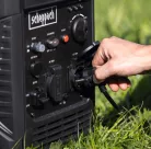 Scheppach SG 3500i inverteres áramfejlesztő 3500 W, benzinmotoros, 230 V + 12 V