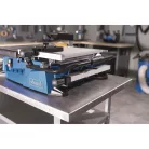 Scheppach WTS 2000 csempevágó és burkolatvágó gép tolóasztallal, 900 W, 180 mm