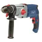 Scheppach DI 850 kétsebességes ütvefúró 850 W, 13 mm gyorstokmány, kofferrel és bitekkel