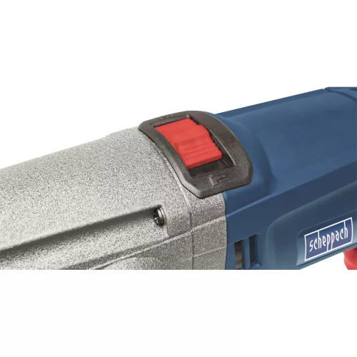 Scheppach DI 1050 kétsebességes ütvefúró 1050 W, 13 mm gyorstokmány, kofferrel és bitekkel