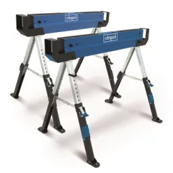   Scheppach MWB 600 összecsukható bak 600 kg, 2 db, állítható magasság 61,8–82 cm