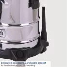 Scheppach VC 20 száraz-nedves porszívó 20 l, 1300 W, 20 kPa, fúvó funkcióval